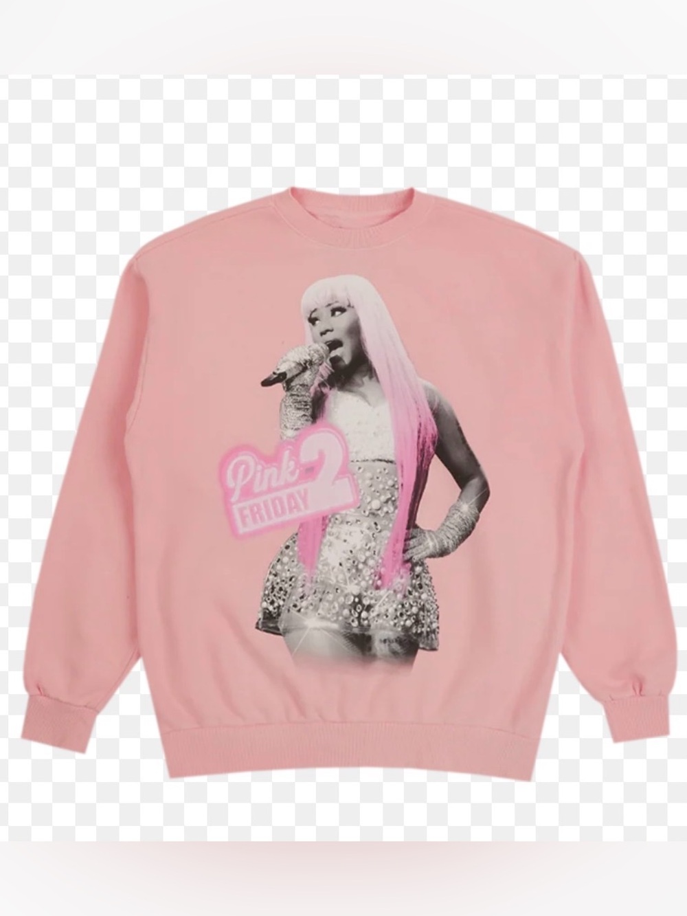 Nicki Minaj Pink Friday 2 Gag City Reloaded Crewneck Sweatshirt Concert Size XL - Picture 6 of 7
